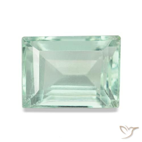 2.30ct Green Fluorite, Baguette, VS