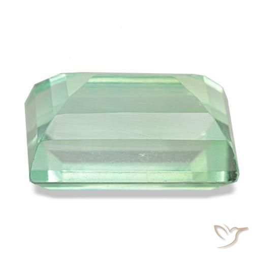 Fluorite Gemstone in 13 x 9 mm (calibrated) Size for Sale, Fluorite Stone in Light Green Color