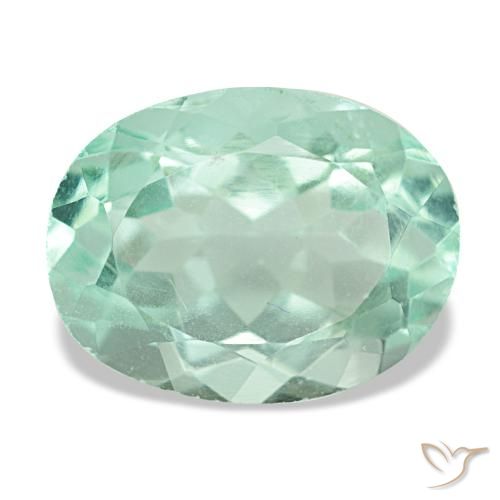 5.65ct Green Fluorite, Oval, VS