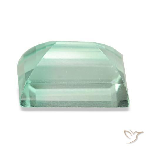 Fluorite Gemstone in 10.8 x 7.2 mm Size for Sale, Fluorite Stone in Light Green Color