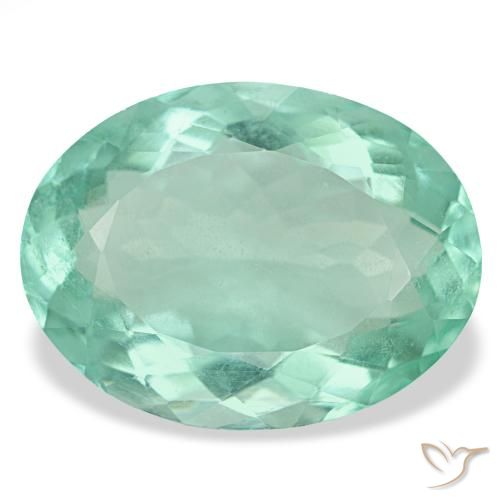 23.22ct Turquoise Fluorite, Oval, VS