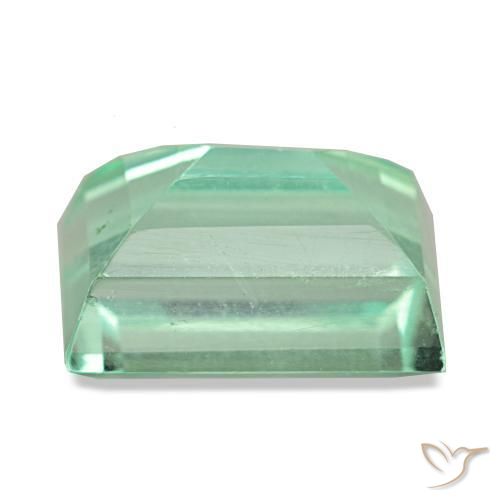 Fluorite Gemstone in 11.5 x 8.1 mm Size for Sale, Fluorite Stone in Light Green Color
