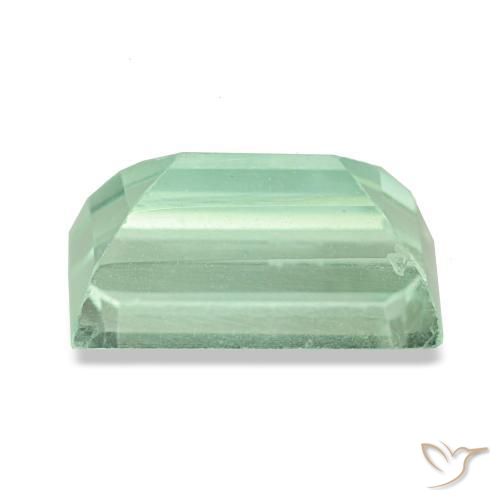 Fluorite Gemstone in 10.2 x 5.8 mm Size for Sale, Fluorite Stone in Light Green Color