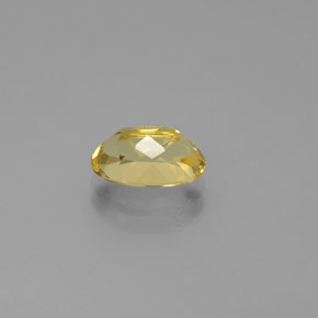 Golden Beryl Gemstone in 9.1 x 6 mm Size for Sale, Golden Beryl Stone in Yellow Color