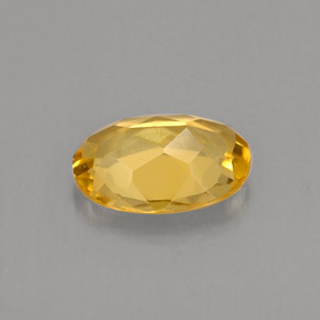 Golden Beryl Gemstone in 7 x 5 mm (calibrated) Size for Sale, Golden Beryl Stone in Yellow Color