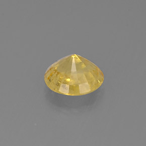 Golden Beryl Gemstone in 6 mm (calibrated) Size for Sale, Golden Beryl Stone in Yellow Color