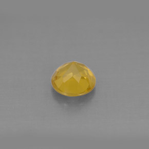 Golden Beryl Gemstone in 6 mm (calibrated) Size for Sale, Golden Beryl Stone in Yellow Color