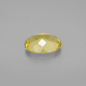 Golden Beryl Gemstone in 9 x 7 mm (calibrated) Size for Sale, Golden Beryl Stone in Yellow Color