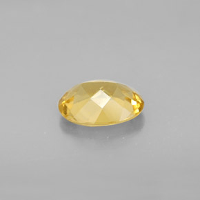 Golden Beryl Gemstone in 9 x 7 mm (calibrated) Size for Sale, Golden Beryl Stone in Yellow Color