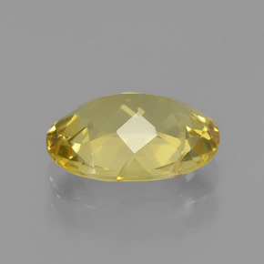 Golden Beryl Gemstone in 9 x 7 mm (calibrated) Size for Sale, Golden Beryl Stone in Yellow Color