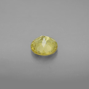 Golden Beryl Gemstone in 6.5 mm (calibrated) Size for Sale, Golden Beryl Stone in Yellow Color