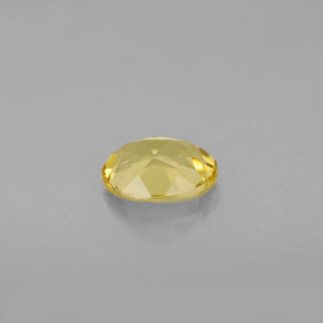 Golden Beryl Gemstone in 7.6 x 6 mm Size for Sale, Golden Beryl Stone in Yellow Color