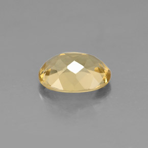 Golden Beryl Gemstone in 9 x 7 mm (calibrated) Size for Sale, Golden Beryl Stone in Yellow Color