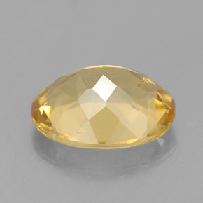 Golden Beryl Gemstone in 9 x 7 mm (calibrated) Size for Sale, Golden Beryl Stone in Yellow Color