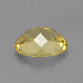 Golden Beryl Gemstone in 9 x 7 mm (calibrated) Size for Sale, Golden Beryl Stone in Yellow Color
