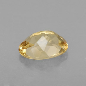 Golden Beryl Gemstone in 8 x 6 mm (calibrated) Size for Sale, Golden Beryl Stone in Yellow Color