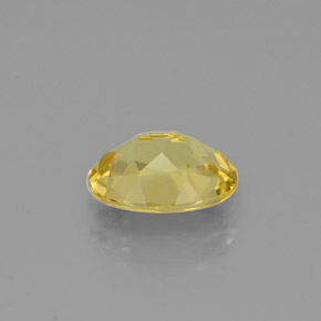 Golden Beryl Gemstone in 8 x 6 mm (calibrated) Size for Sale, Golden Beryl Stone in Yellow Color