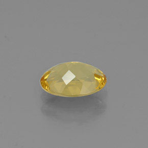 Golden Beryl Gemstone in 7.7 x 5.6 mm Size for Sale, Golden Beryl Stone in Yellow Color