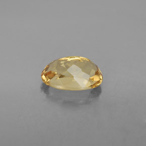 Golden Beryl Gemstone in 10 x 7.1 mm Size for Sale, Golden Beryl Stone in Yellow Color
