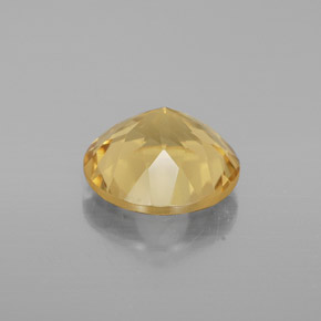 Golden Beryl Gemstone in 9 mm (calibrated) Size for Sale, Golden Beryl Stone in Yellow Color