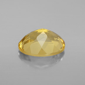 Golden Beryl Gemstone in 10 x 8 mm (calibrated) Size for Sale, Golden Beryl Stone in Yellow Color