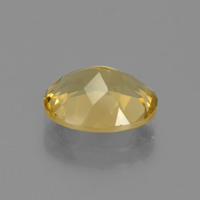 Golden Beryl Gemstone in 10 x 8 mm (calibrated) Size for Sale, Golden Beryl Stone in Rich Yellow Color