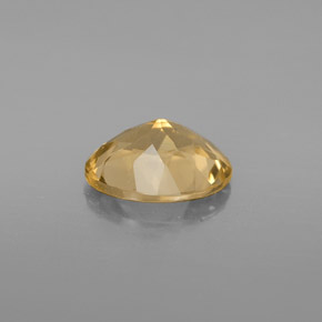 Golden Beryl Gemstone in 11 x 9 mm (calibrated) Size for Sale, Golden Beryl Stone in Yellow Color