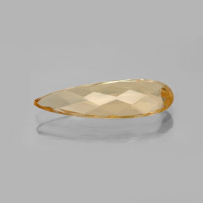 Golden Beryl Gemstone in 19.2 x 7.9 mm Size for Sale, Golden Beryl Stone in Yellow Color