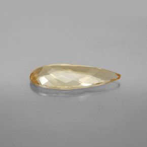 Golden Beryl Gemstone in 19 x 7.2 mm Size for Sale, Golden Beryl Stone in Yellow Color