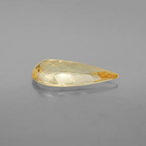 Golden Beryl Gemstone in 17.9 x 7.9 mm Size for Sale, Golden Beryl Stone in Yellow Color