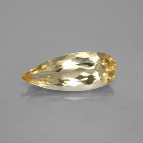 3.8ct Pear Facet Yellow Golden Beryl Gem for sale 3.8ct Pear Facet Yellow Golden Beryl Gem (ID: 353261)