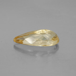 Golden Beryl Gemstone in 15.1 x 7.2 mm Size for Sale, Golden Beryl Stone in Yellow Color