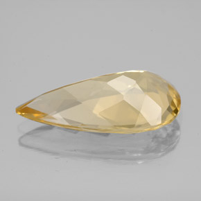 Golden Beryl Gemstone in 18 x 9.3 mm Size for Sale, Golden Beryl Stone in Yellow Color