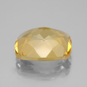 Golden Beryl Gemstone in 12.3 x 10.3 mm Size for Sale, Golden Beryl Stone in Yellow Golden Color