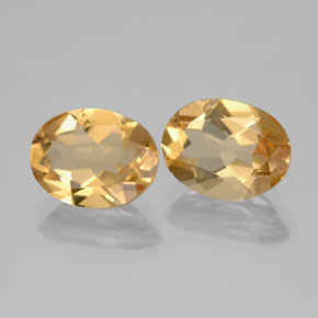 3.08 ctw Golden Golden Beryl Stones, Natural Golden Beryl in Oval Facet Shape for Sale