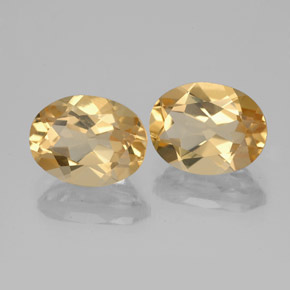 3.61 ct Yellow Golden Beryl Stone, Natural Golden Beryl in Oval Facet Shape for Sale