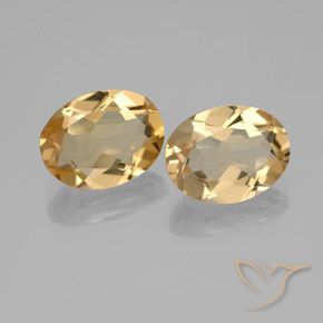 3.18 ct Oval Cut Golden Beryl, 9.1 x 6.9 mm From Madagascar, Photo A