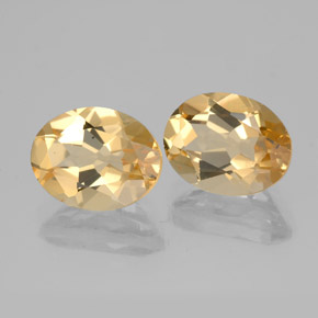 3.46 ct Yellow Golden Beryl Stone, Natural Golden Beryl in Oval Facet Shape for Sale