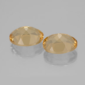 Golden Beryl Gemstone in 9 x 7 mm (calibrated) Size for Sale, Golden Beryl Stone in Yellow Color