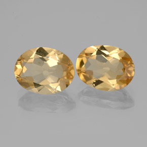 3.51 ctw Golden Golden Beryl Stones, Natural Golden Beryl in Oval Facet Shape for Sale