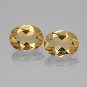 ゴールド ゴールドベリル 宝石 - 1.6ct オーバル ファセット (ID: 360523)