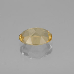 Golden Beryl Gemstone in 8 x 6 mm (calibrated) Size for Sale, Golden Beryl Stone in Yellow Color