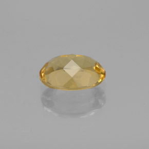 Golden Beryl Gemstone in 8 x 6 mm (calibrated) Size for Sale, Golden Beryl Stone in Yellow Color