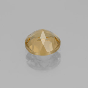 Golden Beryl Gemstone in 7 mm (calibrated) Size for Sale, Golden Beryl Stone in Yellow Color