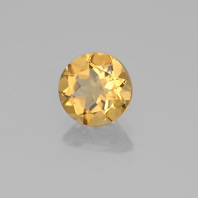 1.20 ct Yellow Golden Beryl Stone, Natural Golden Beryl in Round Facet Shape for Sale