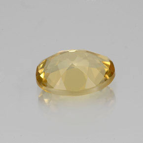 Golden Beryl Gemstone in 9 x 7 mm (calibrated) Size for Sale, Golden Beryl Stone in Yellow Color