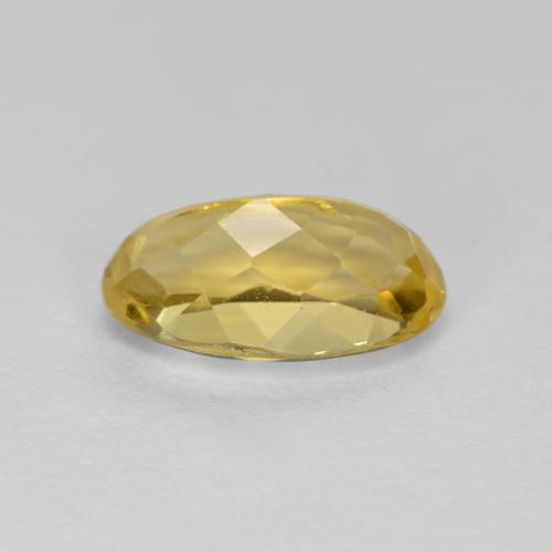 Golden Beryl Gemstone in 9.6 x 5.6 mm Size for Sale, Golden Beryl Stone in Golden Orange Color