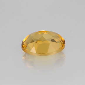 Golden Beryl Gemstone in 9 x 7 mm (calibrated) Size for Sale, Golden Beryl Stone in Yellow Color
