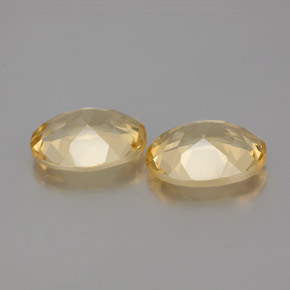 Golden Beryl Gemstones in 9 x 7 mm (calibrated) Size for Sale, Golden Beryl Stones in Golden Color