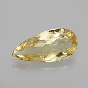 ゴールド ゴールドベリル 宝石 - 2.7ct ペアーファセット (ID: 363785)